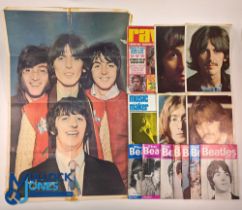 Vintage The Beatles Collectables, to include The Beatles Monthly book 1966 onward with issues of No.