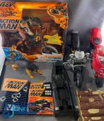 Action Man Toys, Figures Accessories Vehicles Weapons, 3 boxes of assorted used items in need of