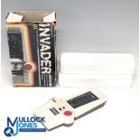 Galaxy Invader LSI Game Boxed Vintage Battery-Operated Game 1978, in original box missing one flap