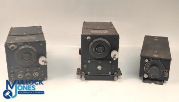 WWII US Navy Department Bureau of Ships Aircraft Receiver Wireless parts, 3 untested parts of CCT-