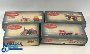 Corgi Vintage Glory of Steam Showman Steam Engine Models, to include Garrett Road tractor 80307,