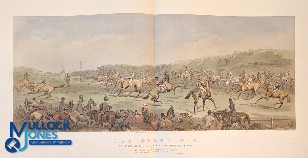 Eight Derby Day Prints: After Hablot Knight (Phiz) Browne 'Before the Race The Race'; 'The Plot - Image 4 of 6