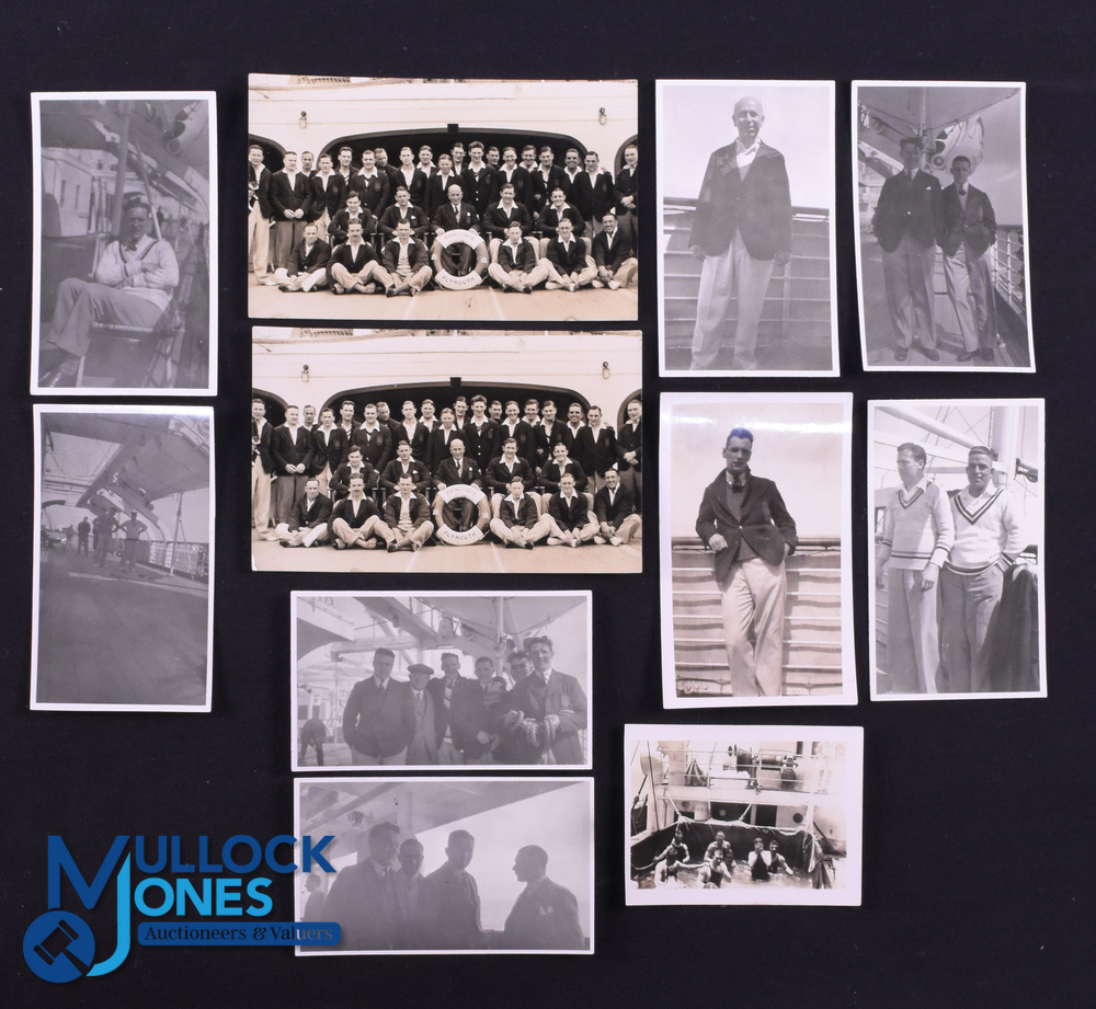 Unique Photo Album of the 1930 British & I Lions Tour plus On-Board Personal Photos & Negatives ( - Image 4 of 4