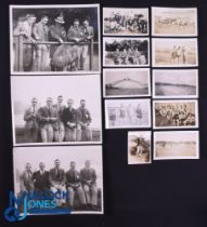 1930 British & I Lions Personal Photographs taken in Australia (13): Large and small informal