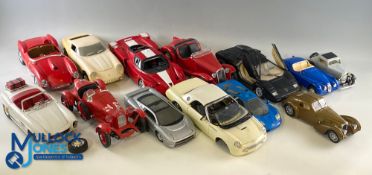 Burago Maisto Ertl Hotwheels, Diecast Cars Assorted Scale Models, loose in mixed condition, a couple