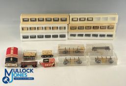 Minitrains & Playcraft HOe 009 Narrow gauge Rolling Stock Wagons Tippers, most are made by