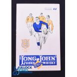 Rare 1930 Rugby Programme, British & I Lions v NZ Maori: Official Programme from the game won 19-