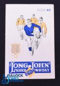 Rare 1930 Rugby Programme, British & I Lions v NZ Maori: Official Programme from the game won 19-