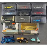 Diecast Toy Car Collection, a mixed lot to include Corgi, Panini, Matchbox, Maisto scooter Days