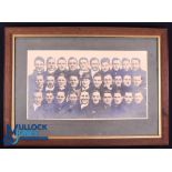 1930 British & I Lions m & f Head Portrait Photograph Collage: As lot 87, but unglazed and some