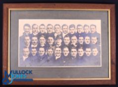 1930 British & I Lions m & f Head Portrait Photograph Collage: As lot 87, but unglazed and some