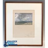 Lionel Edward Hunting Print the Bicester Edgecrott, well framed and mounted under glass - size #