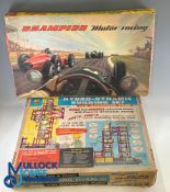 Chad Valley Girder & Panel Hydro-Dynamic & Playcraft Champion Motor Racing Slot Car set, 2 boxed