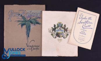 1930s New Zealand National etc Tourist Publicity Books (3): Presented on arrival, 'NZ Wonderland