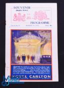 Rare 1930 Rugby Programme, British & I Lions v NSW August: Official Programme from the game won 29-
