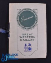 British Empire Exhibition 1924. Souvenir of The Great Western Railway - an attractive 20 page