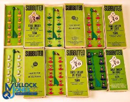 Subbuteo HW Table Soccer Teams c1960-70, a good clean collection to include ref 318 Scotland, 41,