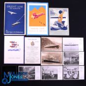 1930 British & I Lions Homeward Journey, Onboard Literature, Menus etc, (Qty): From the long passage