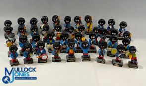 41 Robertson Jam Advertising Plaster Band Footballer, Lollypop Figures, a good selection with some