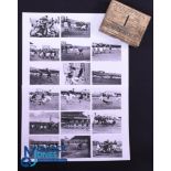 Very Rare Glass Plate Negatives, 1930 British & I Lions v Australia (15): A super group of 15