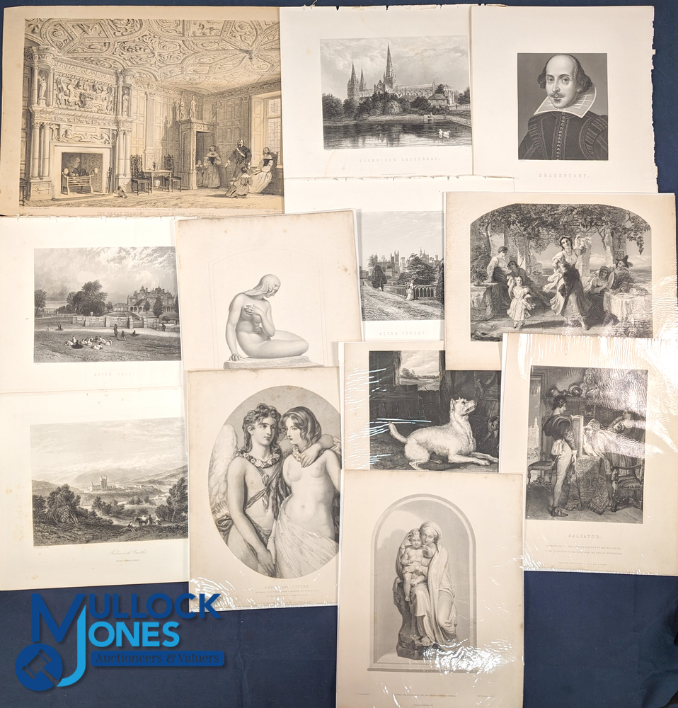 Quantity of Engravings & Prints 18th & 19th century - 2x Boxes - Image 3 of 4