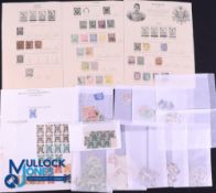 Palestine Stamps - Collection of 30 British Military Administration 1918 stamps - plus 330 Palestine