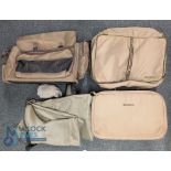 3 Fishing Tackle Bags, 2 Snowbee holdalls plus Wychwood shoulder bag with contents of a pair of