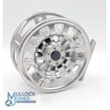 Hardy Bros "Demon 7000" cassette salmon fly reel 3 3/4" ventilated spool with counter balanced