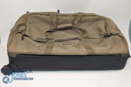 Large Snowbee Travelling Fishing Bag, with multi pockets - 2 wheeled upright bag/ trolley (these are