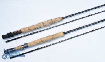 Shakespeare Sigma Supra 1725-270 graphite carbon trout fly rod, 9ft 2pc line 7/8#, alloy uplocking