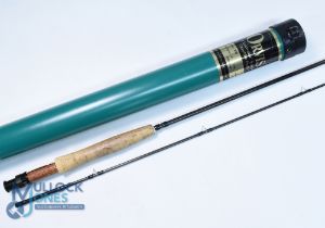 Orvis USA "Clearwater" Mid Flex 6.0 carbon trout fly rod, 3 7/8 oz, alloy uplocking reel seat with