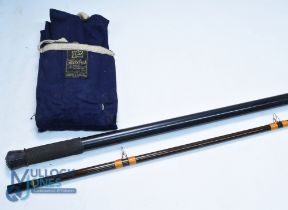 Hardy Alnwick "The Victor" hollow glass bench casting rod 12ft 2pc CW 4-6oz, snap side reel