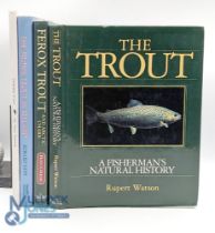 Trout Fishing Books, the Trout a Fisherman's Natural History Rupert Watson signed copy 1993, Finding