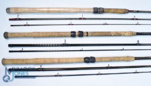 Daiwa Tom Pickering Whisker Kevlar Match Connoisseur light rod WTP1Z 12 ft 3pc 22" composite handle,