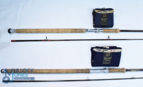 Hardy Alnwick "Graphite Spinning" No 2 salmon rod 10ft 2pc 28" mushroom handle with alloy down