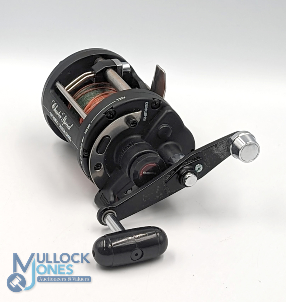 Shimano Charter Special TR 2000 lever drag multiplier, 'T' shape counter balance handle, on/off - Image 2 of 2