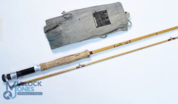 Hardy Alnwick Neo Cane No 1 Firecrest trout fly rod 9ft 2pc line 6#, alloy uplocking reel seat,