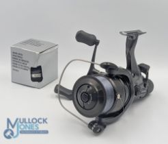 Shimano DL 10000 RB bait runner fixed spool reel with unused boxed spool, good bail, twin rear