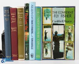 9 Fishing Books - Stillwater Fishing Books, Lake Flies and Their Imitation C F Walker 1960, The