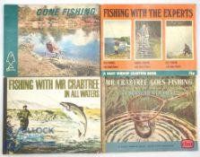 Bernard Venables Fishing with Mr Crabtree in All Waters - priced 7/6d, and Mr Crabtree Goes