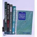 Five Books on Fishing - All H/B - The Pursuit of Wild Trout 1991 Mike Weaver, Specimen Angling by