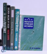 Five Books on Fishing - All H/B - The Pursuit of Wild Trout 1991 Mike Weaver, Specimen Angling by