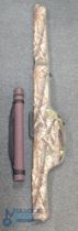 2 Rod Tubes / Bags: a Happy Fisherman tube #72xm long, plus a camouflage Shimano Tribal XT 12ft bag