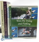 Flyfishing Flycasting Books, to include Flycasting Handbook Peter Mackenzie Philps 1991, Flies For