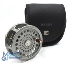 Hardy The Duchess 4" alloy salmon fly reel, in mint condition, rim tension adjuster, twin U-shaped