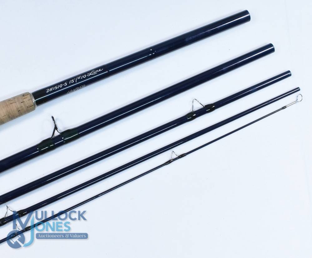 Thomas & Thomas 15' 5 piece carbon salmon fly rod, line rate #10, rod No. 124958, lined butt/ - Image 2 of 2