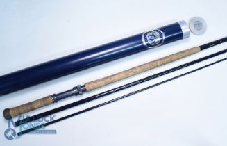 Thomas & Thomas 16' 3 piece Graphite salmon fly rod, line #11, model code: DH1611-3, lined butt/