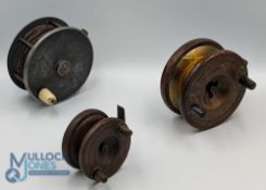 Malloch's Patent alloy salmon reel 4 1/2