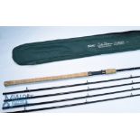 Rovex John Wilson Special Edition Avon Carbon Quiver Rod 12ft Quattro 24" handle with down locking