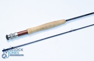Daiwa Made in Scotland Lochmor LPA 865-2 progressive action carbon trout fly rod, 8ft 6" 2pc line